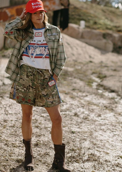 Cameo Jersey Track Shorts
