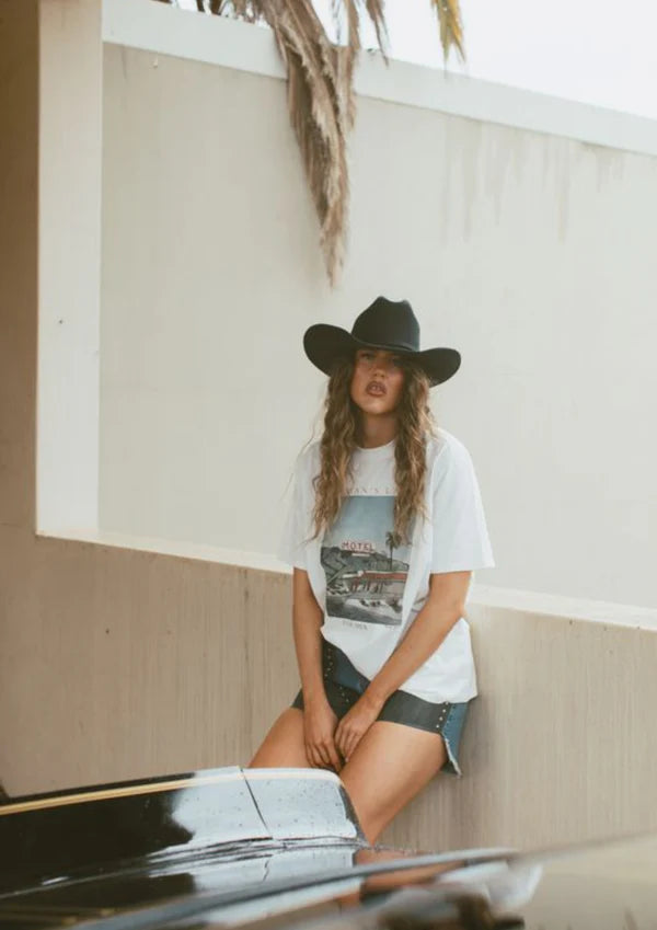 No Vacancy Crew Tee