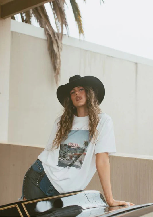 No Vacancy Crew Tee