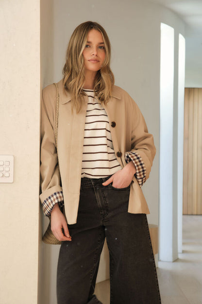 Pia Coat - Sand
